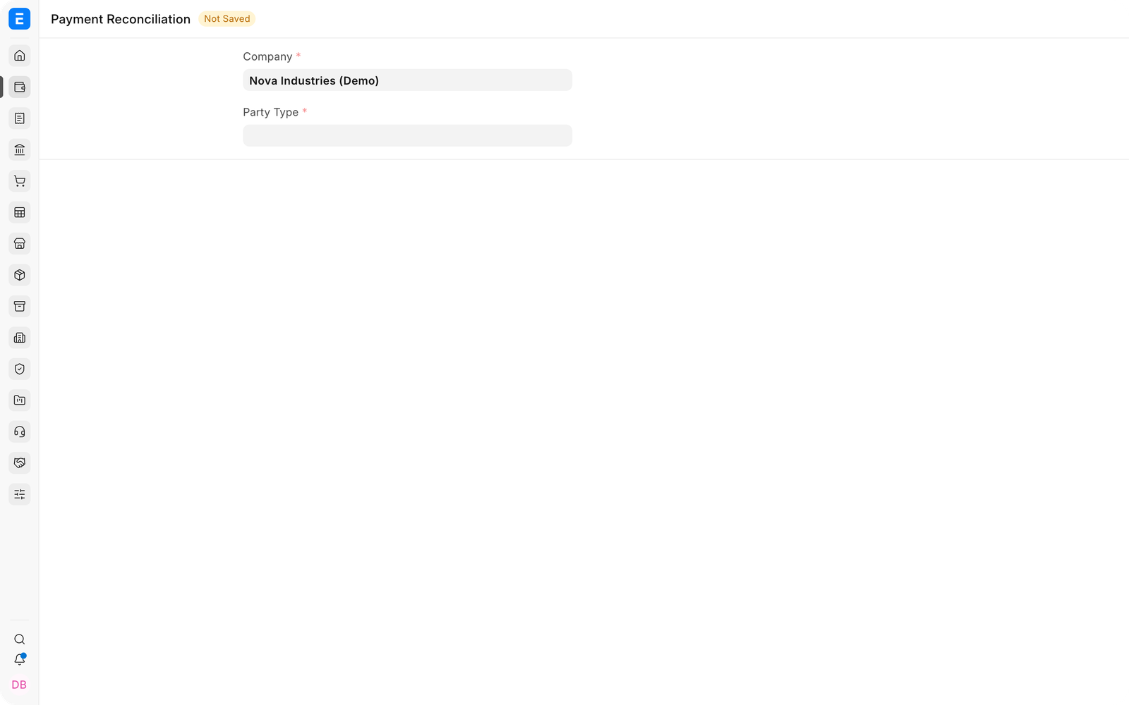 Semi-Auto Payment Reconciliation in EnigmaERP